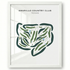 Amarillo Country Club, Texas - Printed Golf Courses