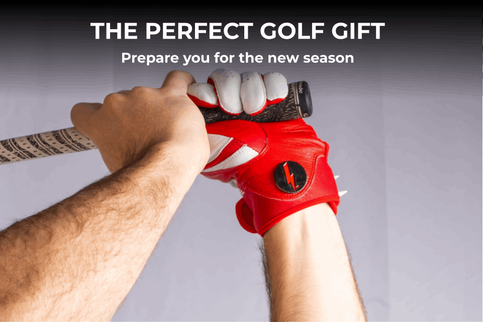 THE BYRD GOLF GLOVE - White/Green