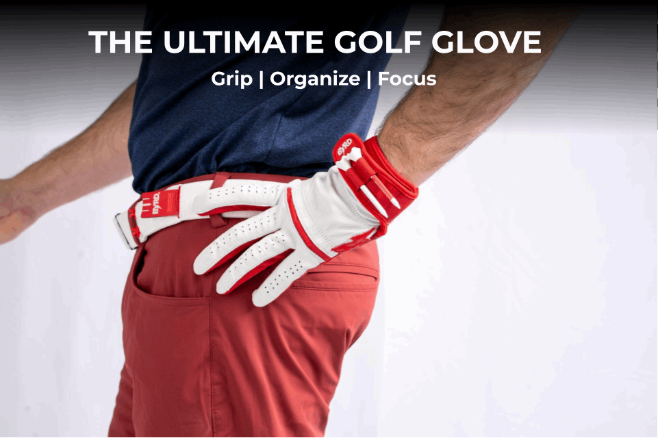 THE BYRD GOLF GLOVE - White/Green