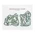 Anchorage Golf Courses, Alaska - Printed Golf Courses