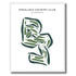 Andalusia Country Club, Alabama - Printed Golf Courses