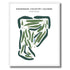 Anderson Country Club - Golf Course, Indiana - Printed Golf Courses
