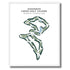Anderson Creek Golf Course, North Carolina - Printed Golf Course