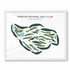 Angeles National Golf Club, California - Printed Golf Courses