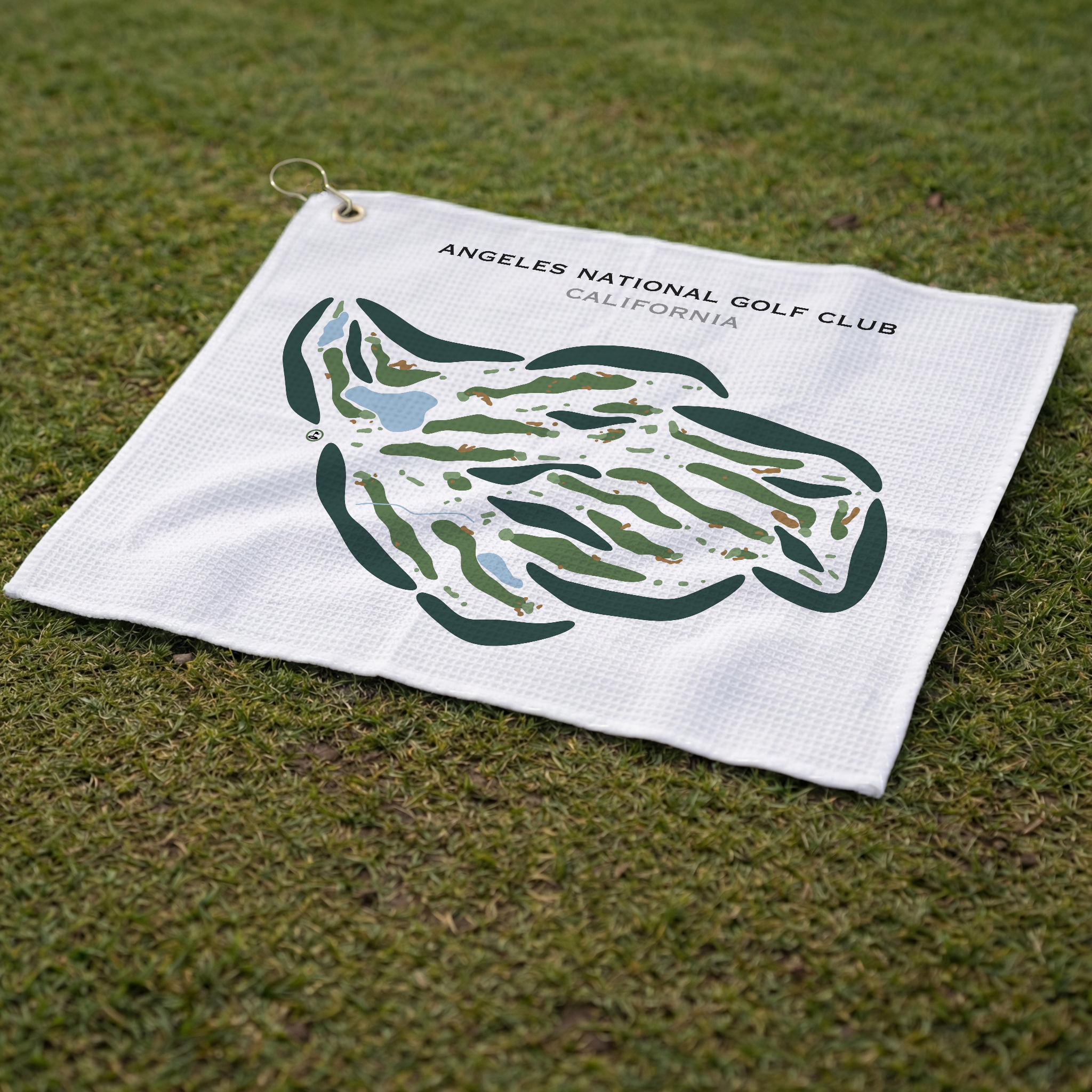 Angeles National Golf Club, California - Printed Golf Courses