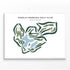 Angels Crossing Golf Club, Michigan - Printed Golf Courses