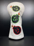 Angry Bombs White Headcover