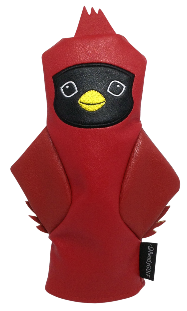 Cardinal Embroidered Hybrid Headcover by ReadyGOLF