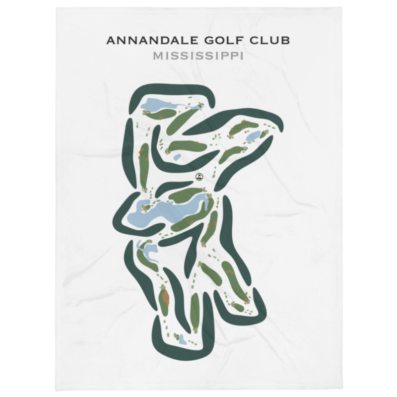 Annandale Golf Club, Mississippi - Printed Golf Courses
