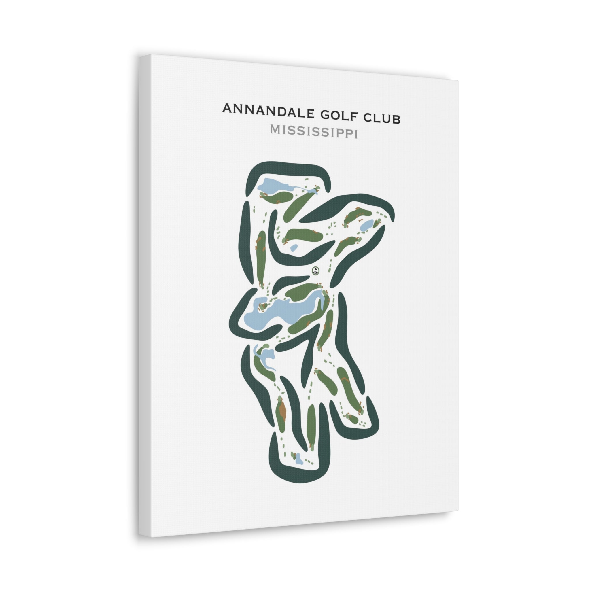 Annandale Golf Club, Mississippi - Printed Golf Courses