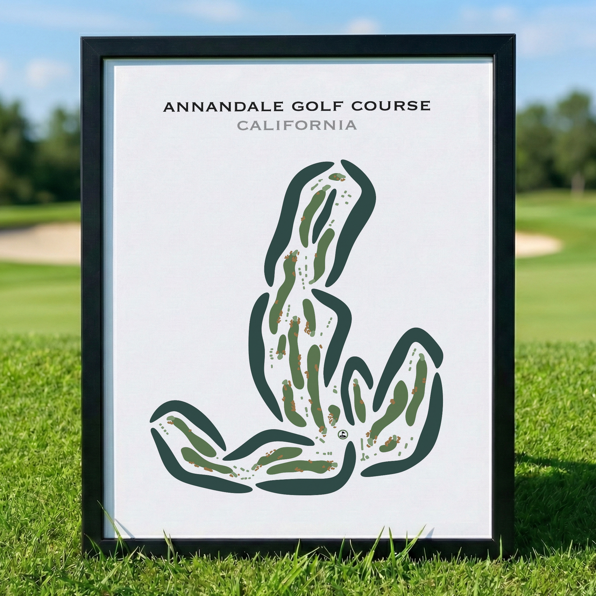 Annandale Golf Club, California - Printed Golf Courses