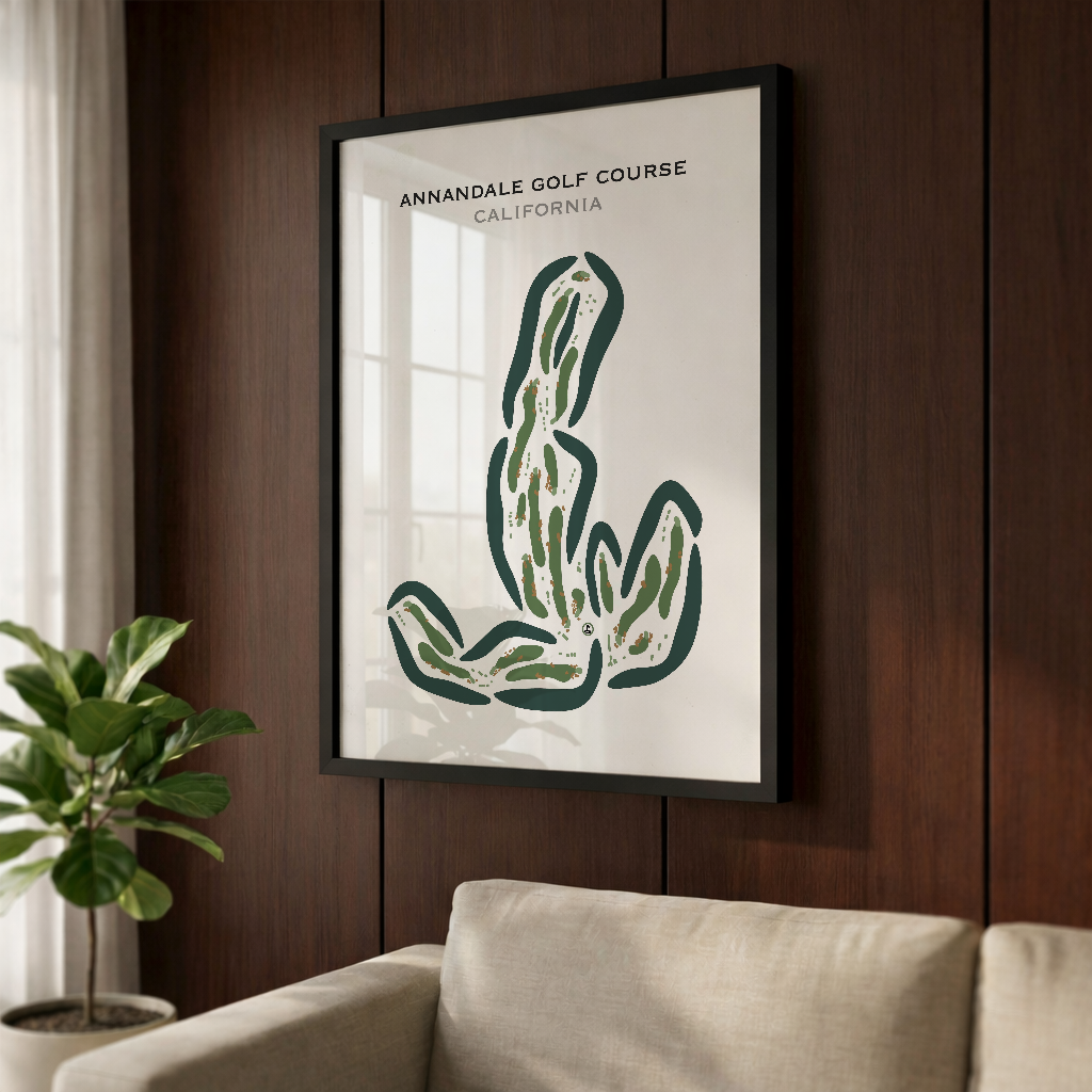 Annandale Golf Club, California - Printed Golf Courses