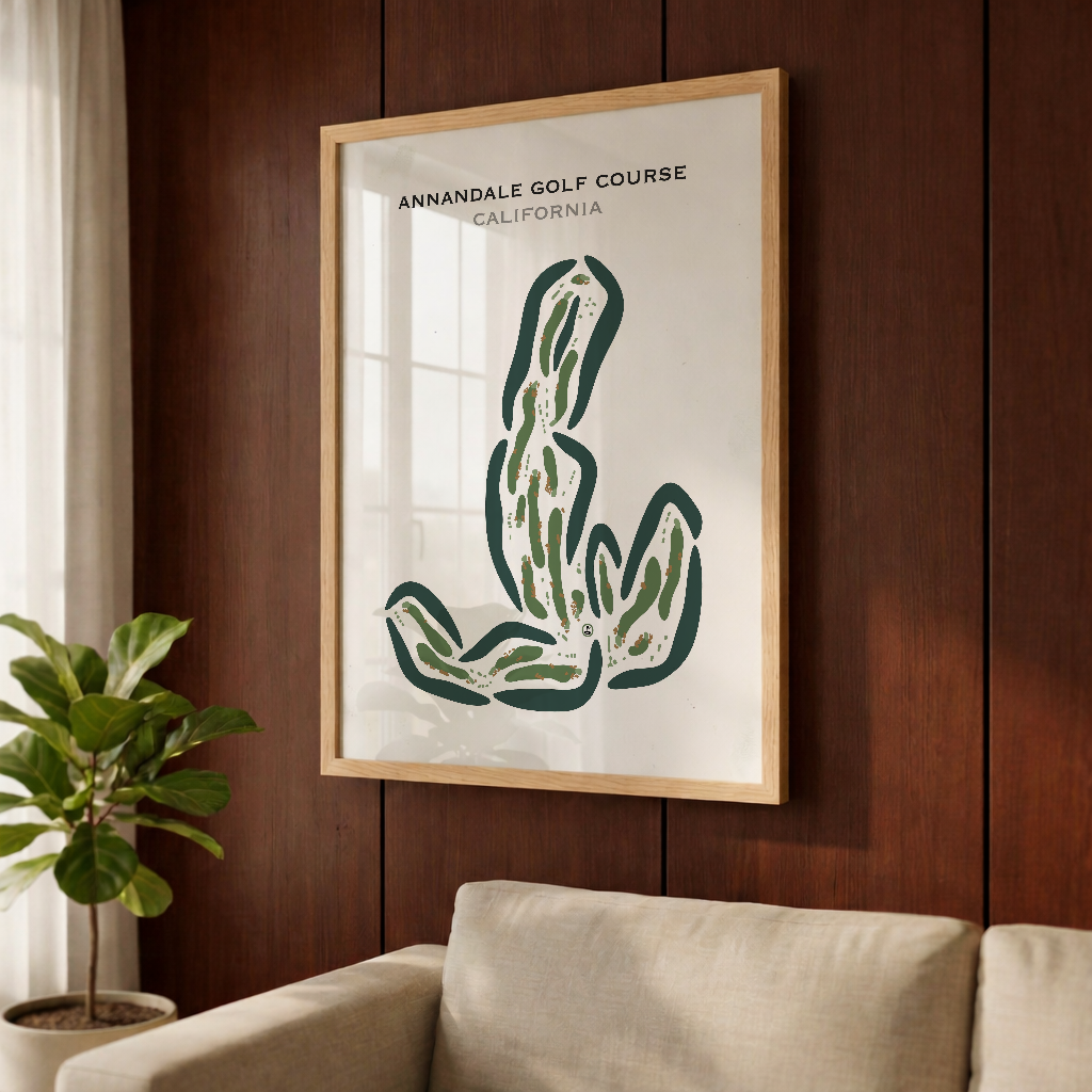 Annandale Golf Club, California - Printed Golf Courses