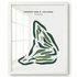 Anson Golf Course, Texas - Printed Golf Courses
