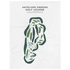 Antelope Greens Golf Course, Antelope, California - Printed Golf Courses