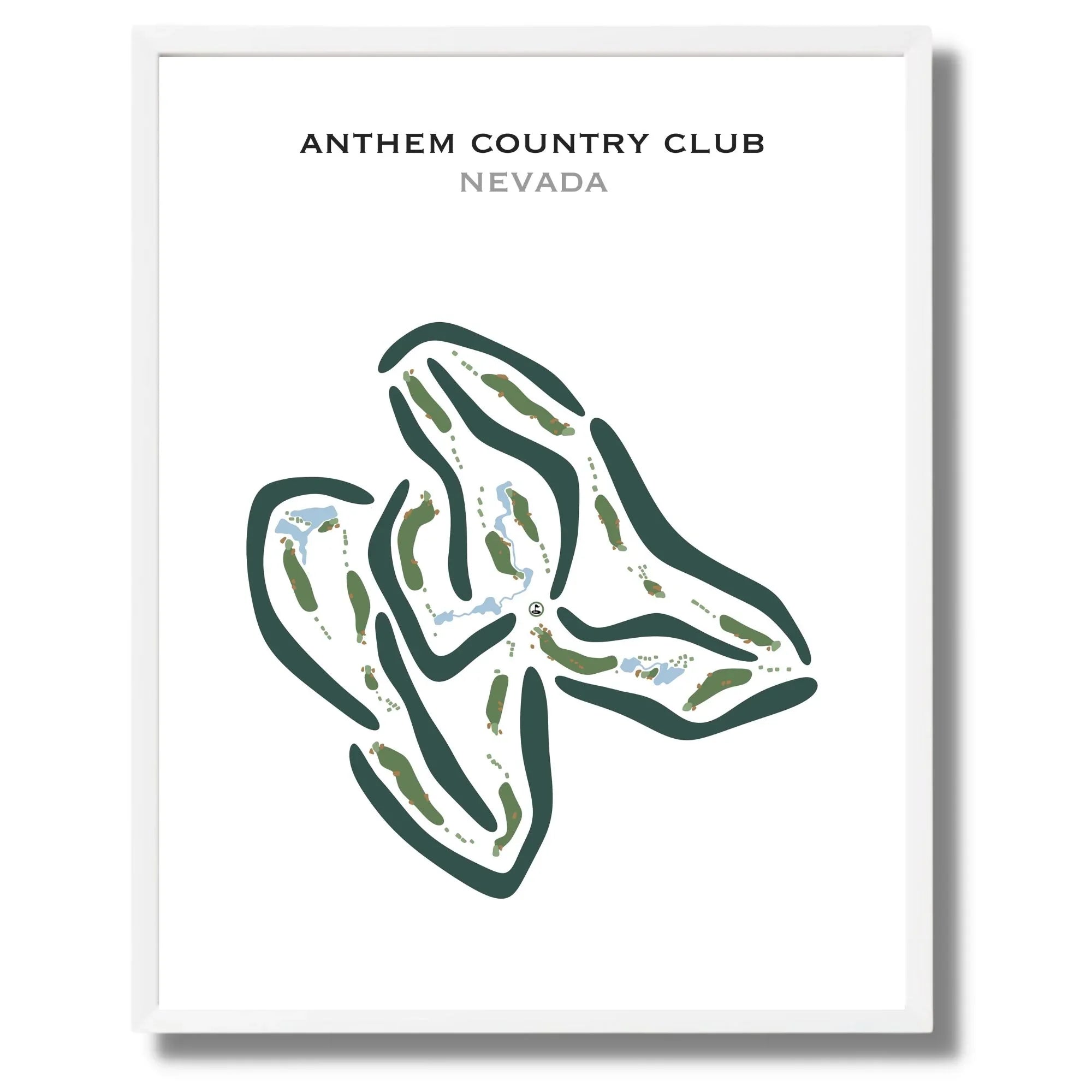 Anthem Country Club, Nevada - Printed Golf Courses