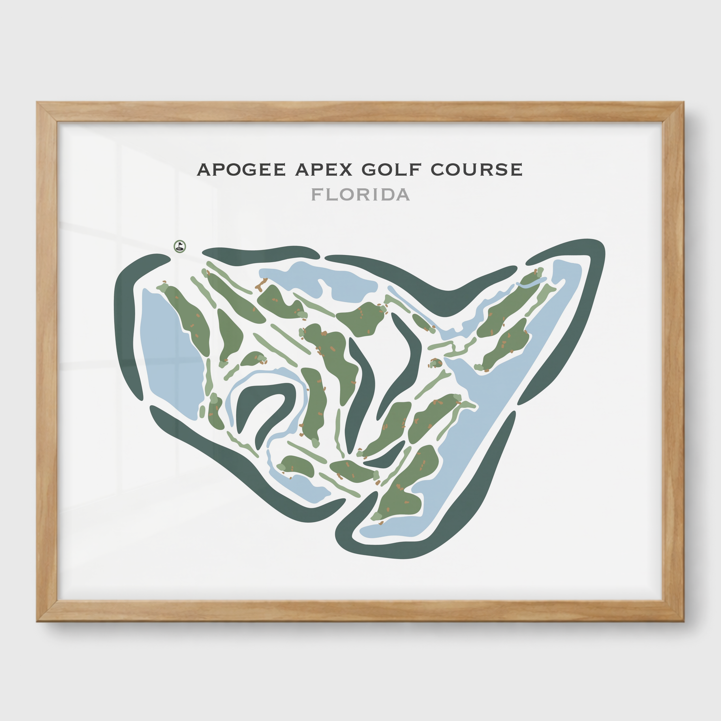 Apogee Apex Golf Course, Florida - Printed Golf Courses