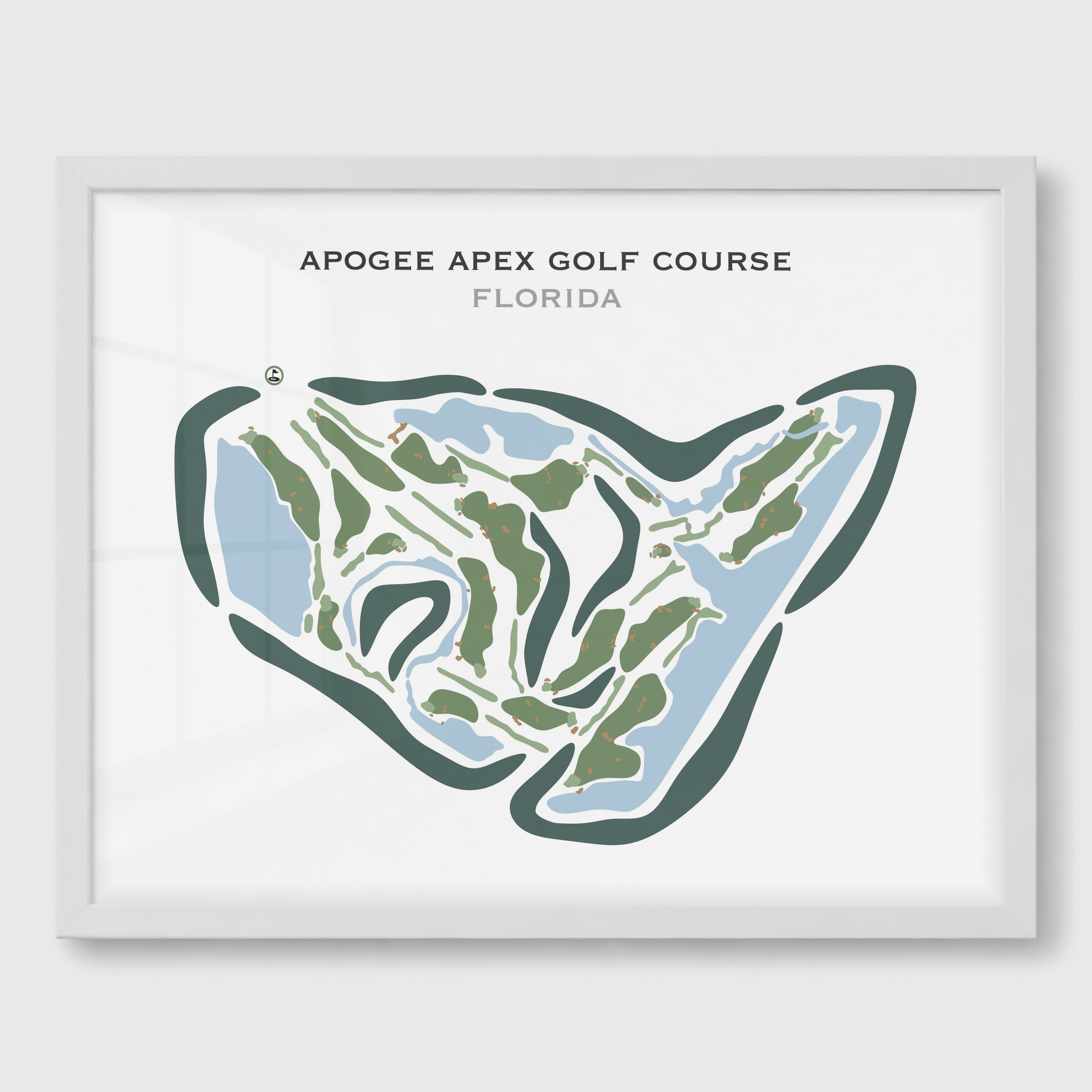 Apogee Apex Golf Course, Florida - Printed Golf Courses