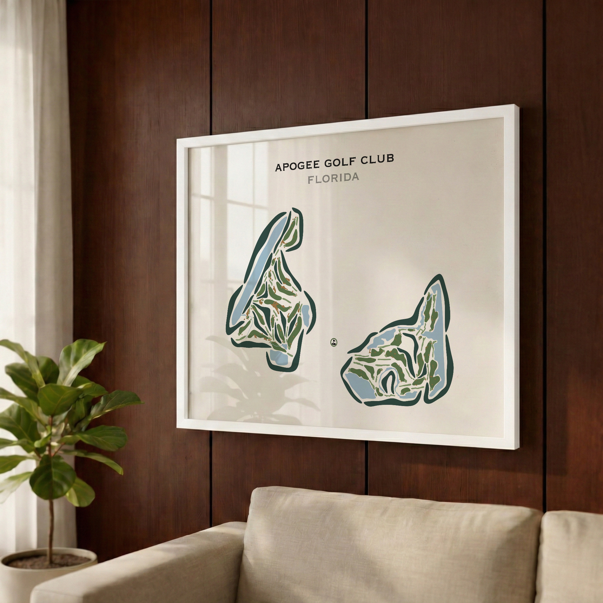 Apogee Golf Club, Florida - Printed Golf Courses
