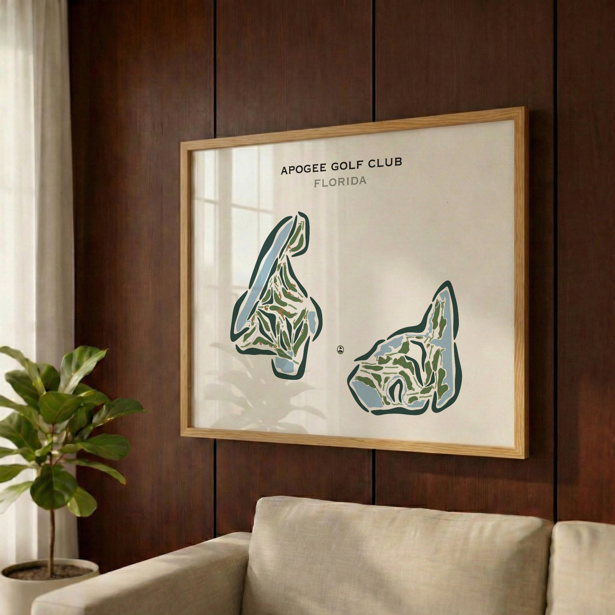 Apogee Golf Club, Florida - Printed Golf Courses
