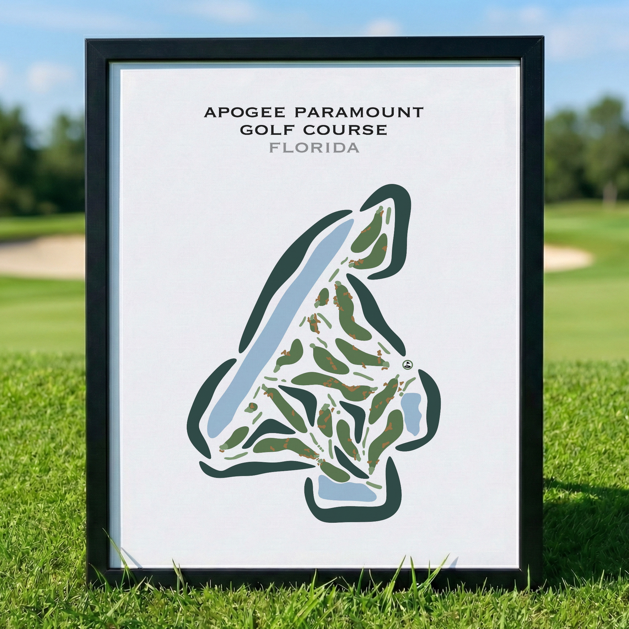 Apogee Paramount Golf Course, Florida - Printed Golf Courses