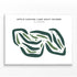 Apple Canyon Lake Golf Course, Illinois - Printed Golf Courses