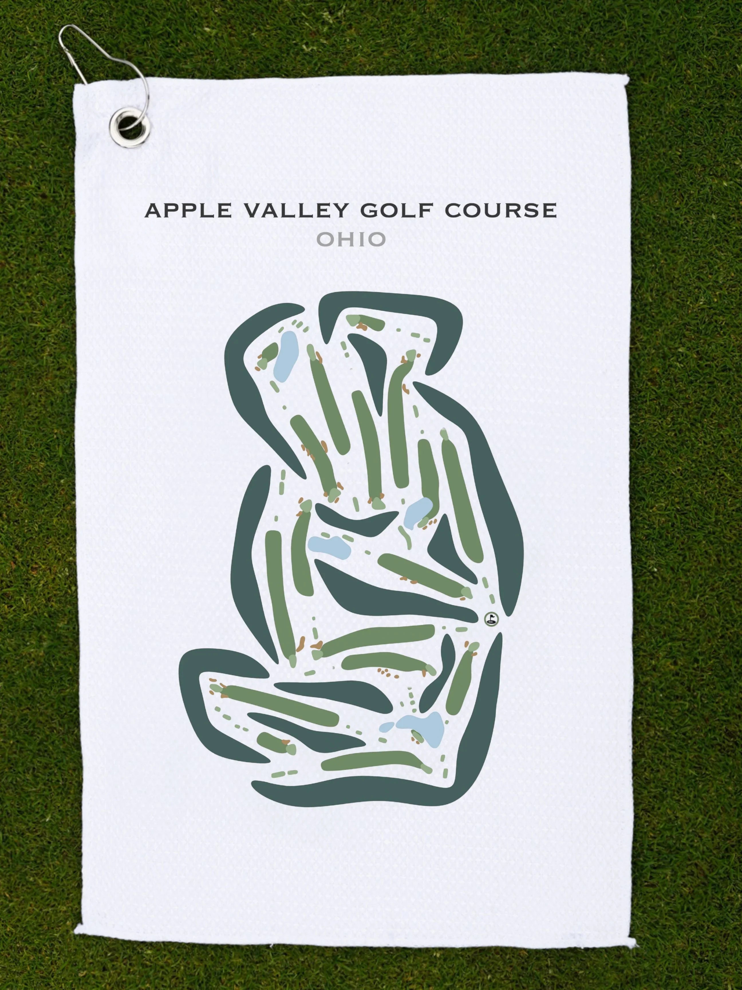 Apple Valley Golf Course, Ohio - Printed Golf Courses