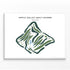 Apple Valley Golf Course, Maine - Printed Golf Courses