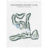 Applecross Country Club, Pennsylvania - Printed Golf Courses