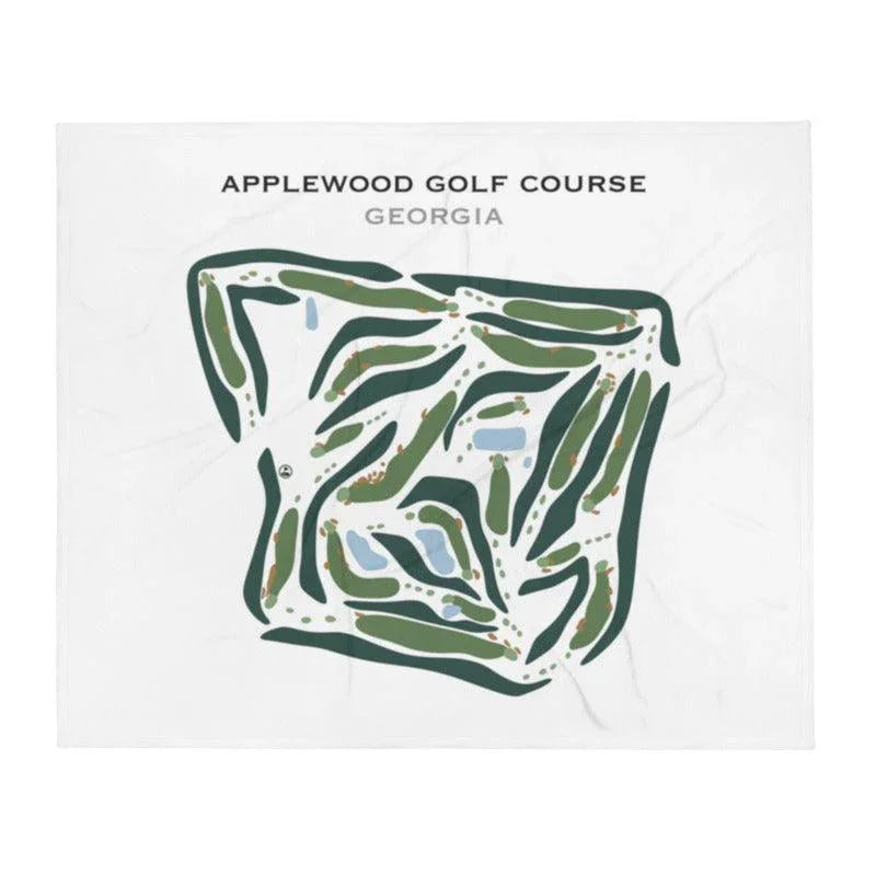 Applewood Golf Course, Georgia - Printed Golf Courses