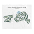 April Sound Country Club, Texas - Printed Golf Course