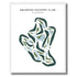 Aquarina Country Club, Florida - Printed Golf Courses