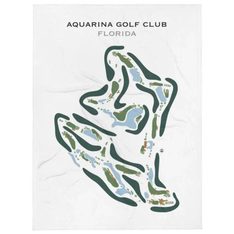 Aquarina Golf Club, Florida - Printed Golf Course