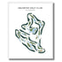 Aquarina Golf Club, Florida - Printed Golf Course