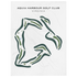 Aquia Harbour Golf Club, Virginia - Printed Golf Courses