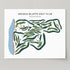 Arcadia Bluffs Golf Club, Michigan - Printed Golf Courses