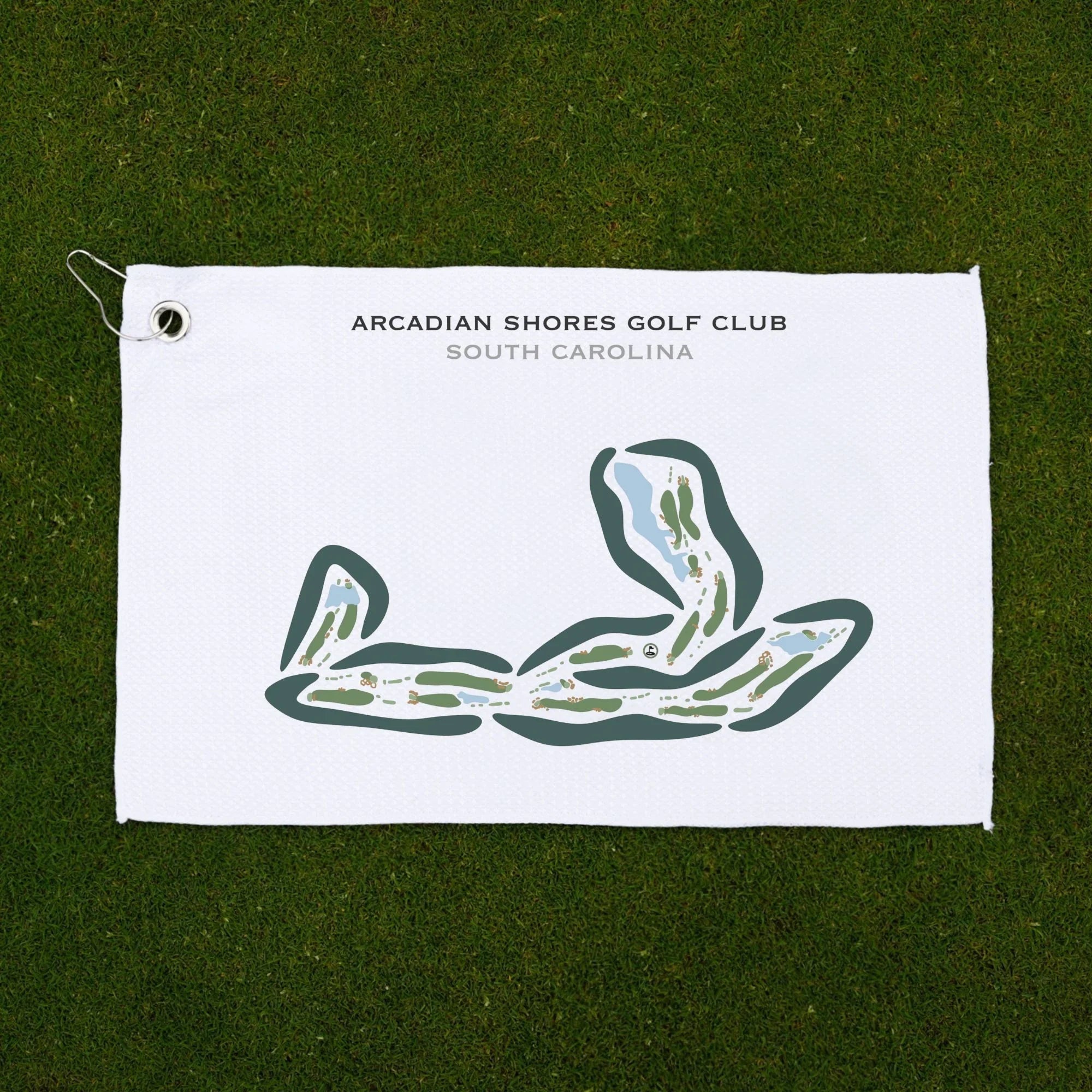 Arcadian Shores Golf Club, South Carolina - Printed Golf Courses