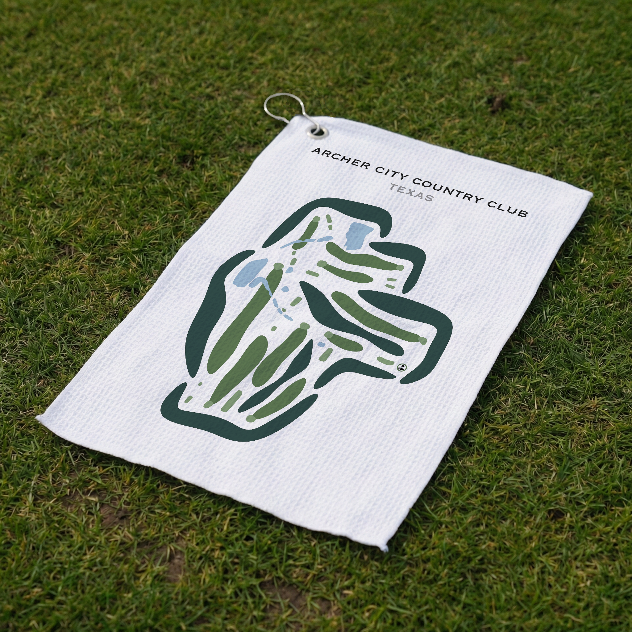 Archer City Country Club, Texas - Printed Golf Courses