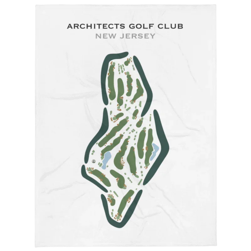 Architects Golf Club, New Jersey - Printed Golf Courses