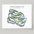 Arcola Country Club, New Jersey - Printed Golf Courses