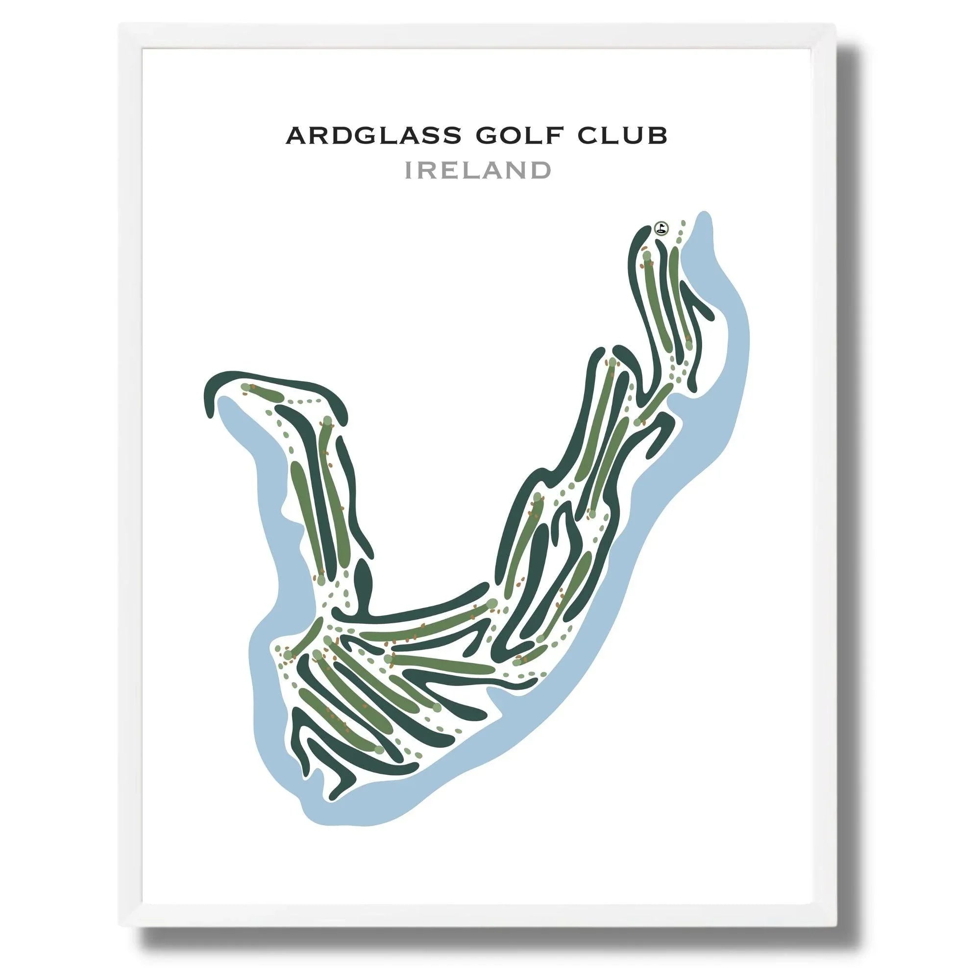 Ardglass Golf Club, Ireland - Printed Golf Courses