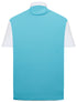 Classic Argyle Mens Golf Polo Shirt - Pink, Light Blue & White by ReadyGOLF