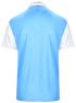 Classic Argyle Sky Blue & White Mens Golf Polo Shirt by ReadyGOLF