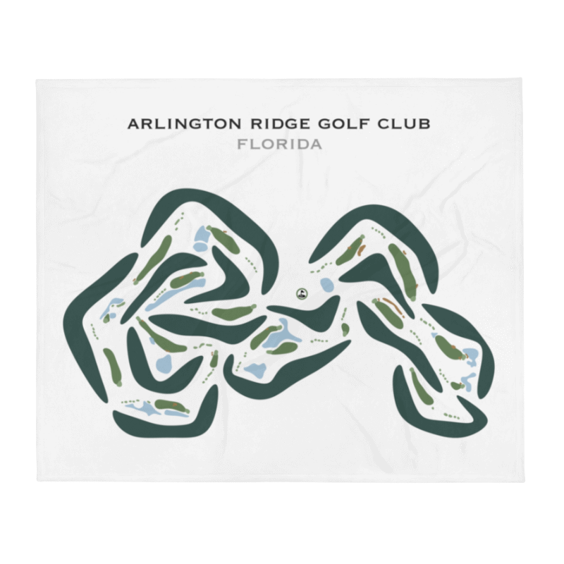 Arlington Ridge Golf Club, Florida - Printed Golf Courses