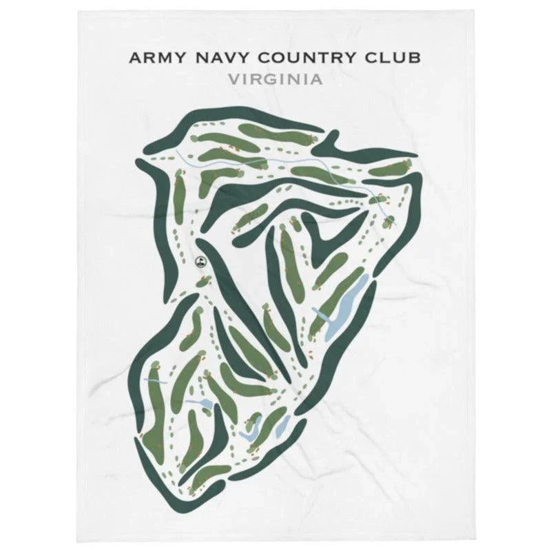 Army Navy Country Club, Arlington, Virginia - Printed Golf Courses