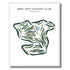 Army Navy Country Club, Fairfax, Virginia - Printed Golf Courses