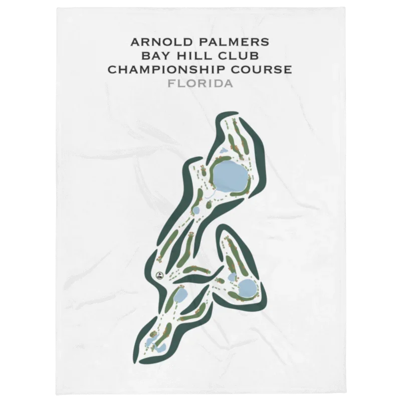 Arnold Palmer Bay Hill Club - Championship Course, Florida - Printed Golf Courses