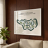 Arnold Palmer at Mission Hills Country Club, California - Printed Golf Courses