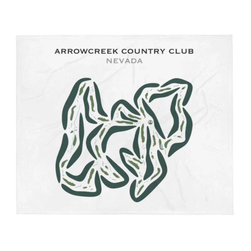 Arrowcreek Country Course, Nevada - Printed Golf Courses