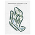 Arrowhead Country Club, Alabama - Printed Golf Course